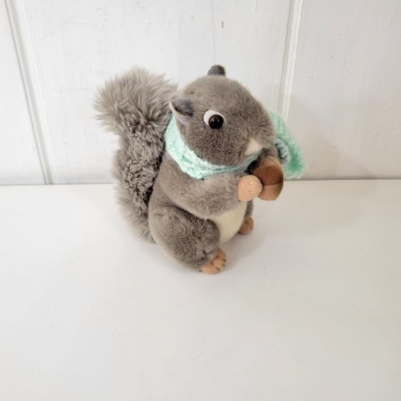 Aurora Other - Gray Squirrel Plush Stuffed Animal 8" Miyoni by Aurora